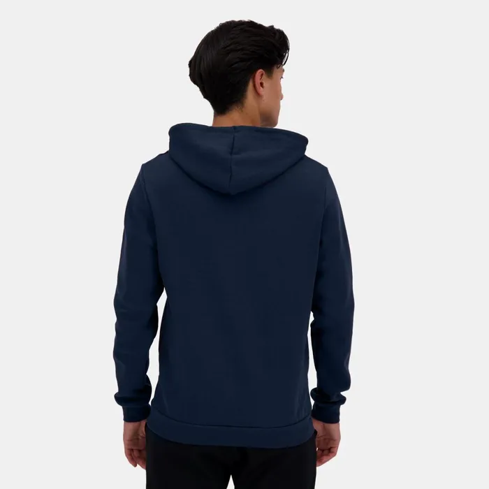Men Le Coq Sportif Sweatshirts OGC Nice Sweat Capuche Homme Dress Blues