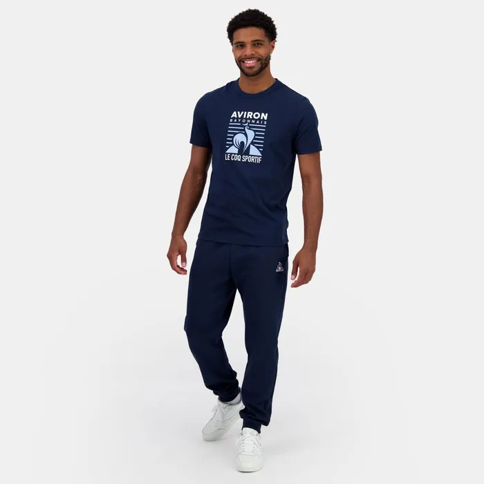 Men Le Coq Sportif Tshirts And Tops Aviron Bayonnais TShirt Dress Blues