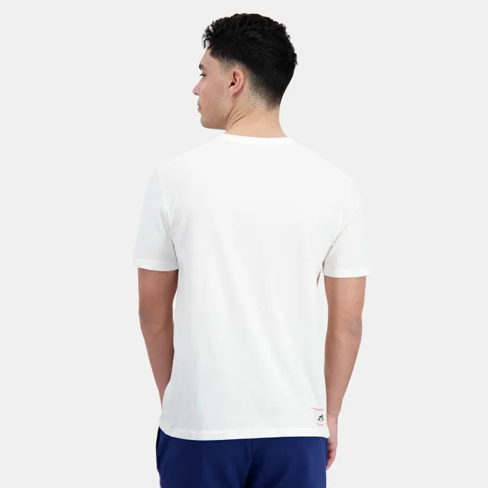 Men Le Coq Sportif Tshirts And Tops Paris 2024 TShirt Marshmallow