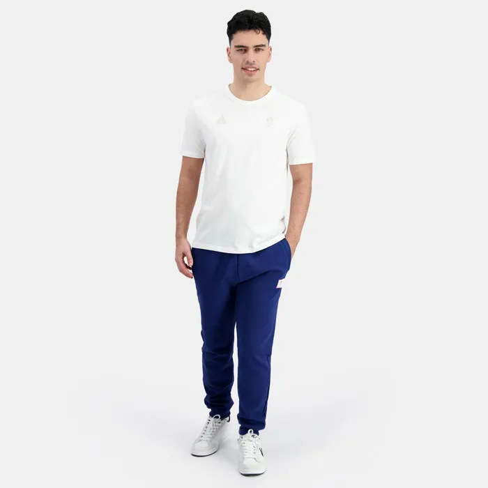 Men Le Coq Sportif Tshirts And Tops Paris 2024 TShirt Marshmallow