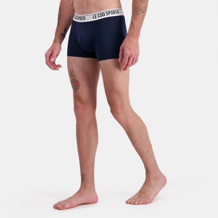 Men Le Coq Sportif Underwear Trunk Dress Bluedress Blue Men Le Coq Sportif Underwear Trunk Dress Bluedress Blue