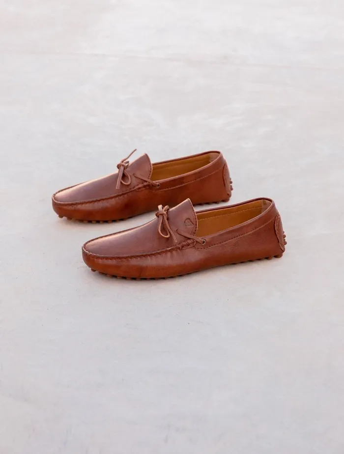 Men Loafers Bobbies Ayrton Cognac