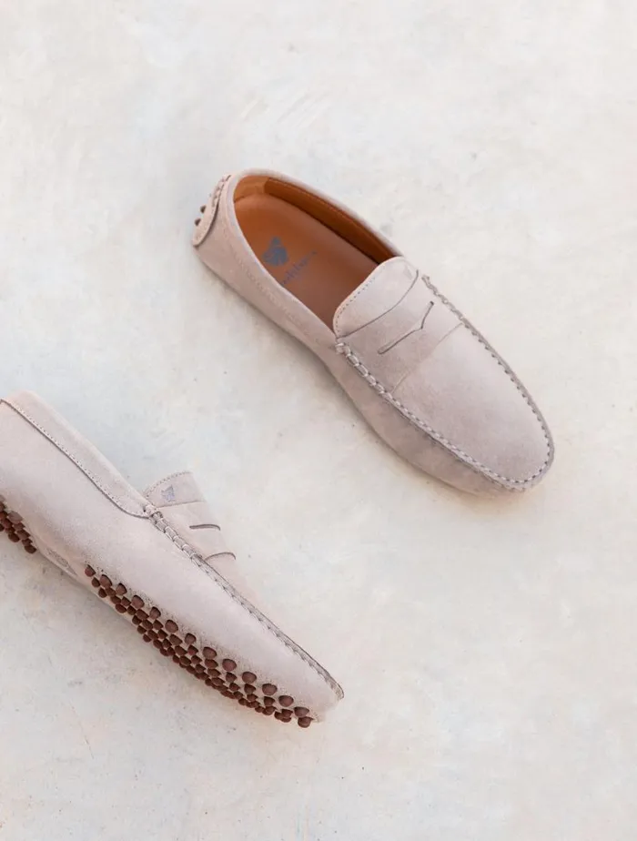 Men Loafers Bobbies Lewis Cloud Grey Men Loafers Bobbies Lewis Cloud Grey