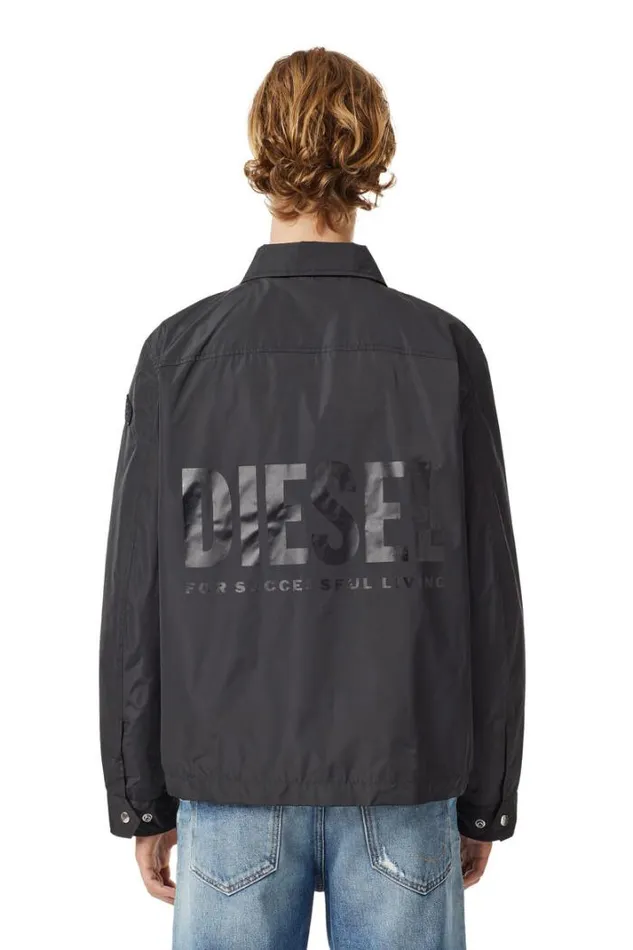 Men LrJplazaVic2 Black Diesel Outerwear And Jackets
