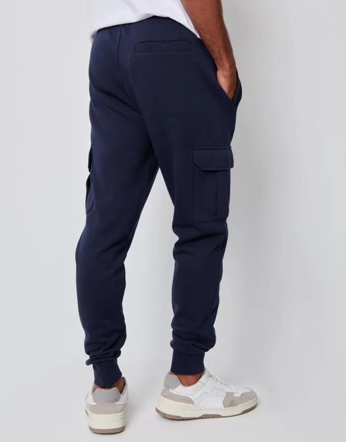 Men Navy Cargo Style Joggers Threadbare Joggers Men Navy Cargo Style Joggers Threadbare Joggers
