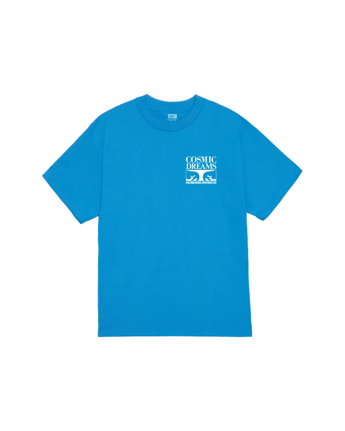 Men OBEY Clothing COSMIC DREAMS CLASSIC TSHIRT Azure Blue TSHIRTS
