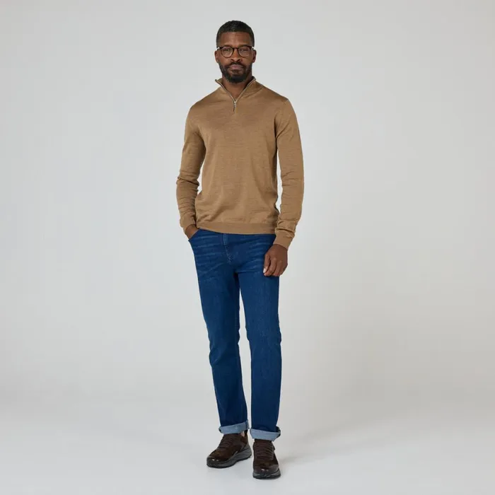 Men Oliver Sweeney Knitwear Curragh Camel