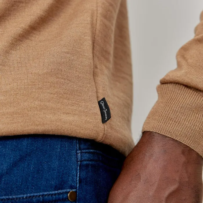 Men Oliver Sweeney Knitwear Curragh Camel