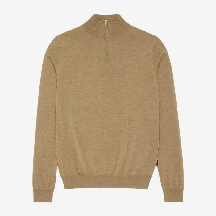 Men Oliver Sweeney Knitwear Curragh Camel