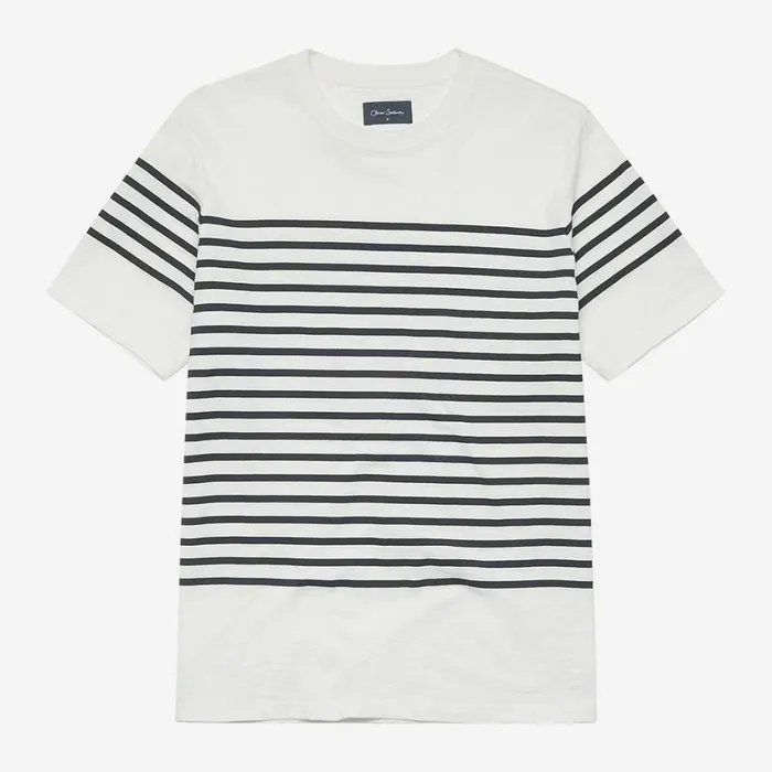 Men Oliver Sweeney T Shirts and Polos Helston White Men Oliver Sweeney T Shirts and Polos Helston White