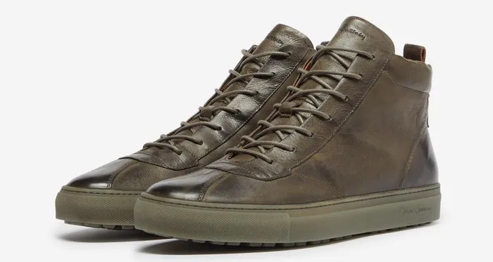 Men Oliver Sweeney Trainers Defeza Khaki