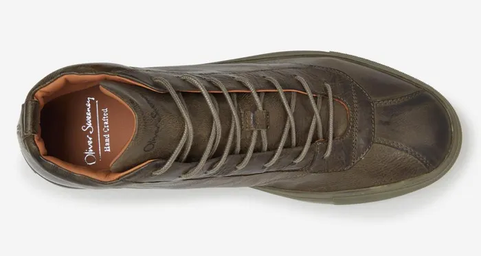 Men Oliver Sweeney Trainers Defeza Khaki
