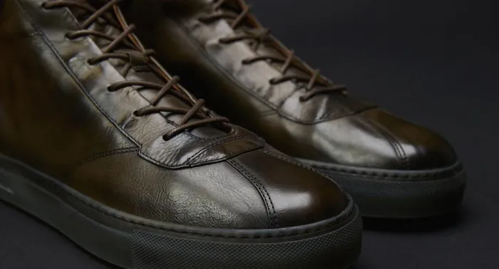 Men Oliver Sweeney Trainers Defeza Khaki