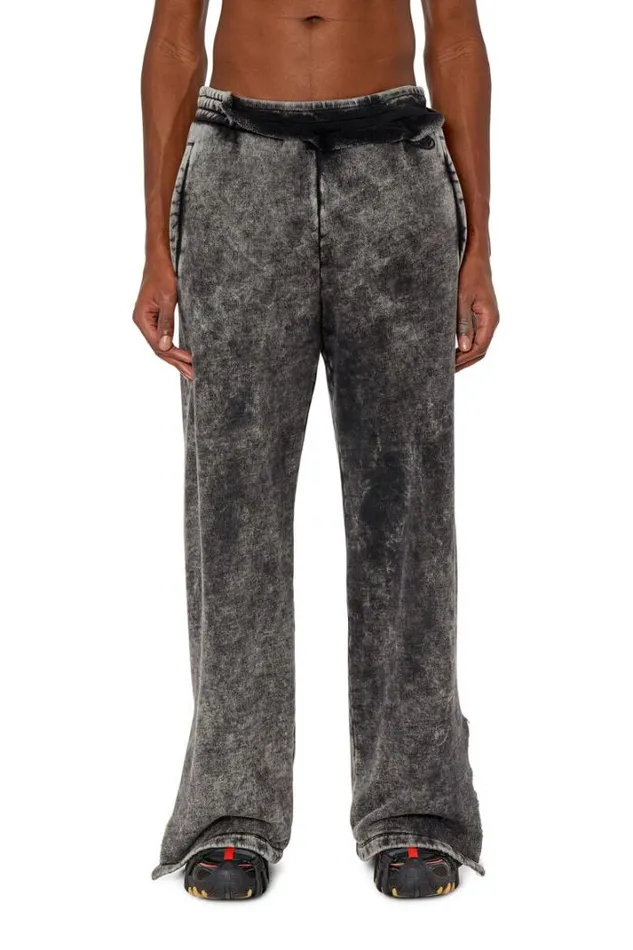 Men PToppal Black Diesel Trousers And Shorts Men PToppal Black Diesel Trousers And Shorts