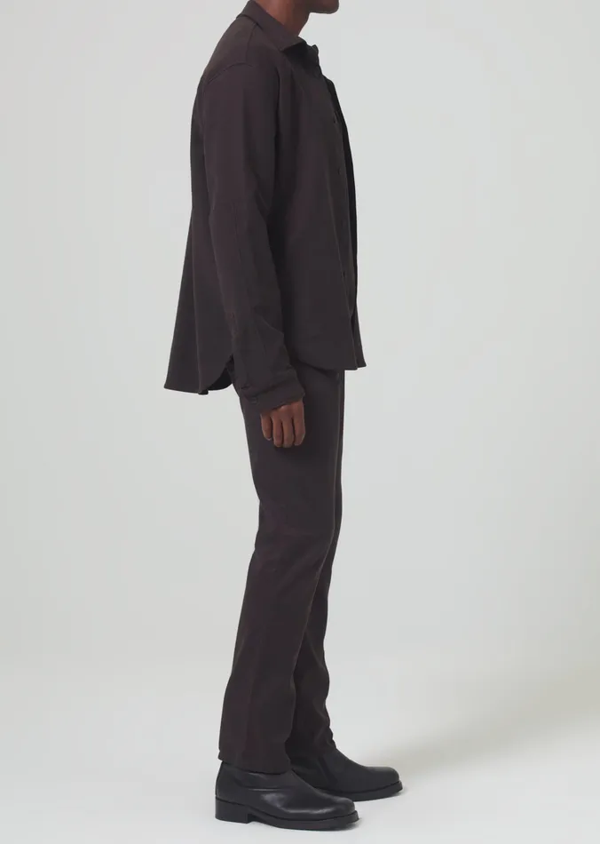 Men Pants Citizens Of Humanity Gage Slim Straight Stretch Linen In Barrister