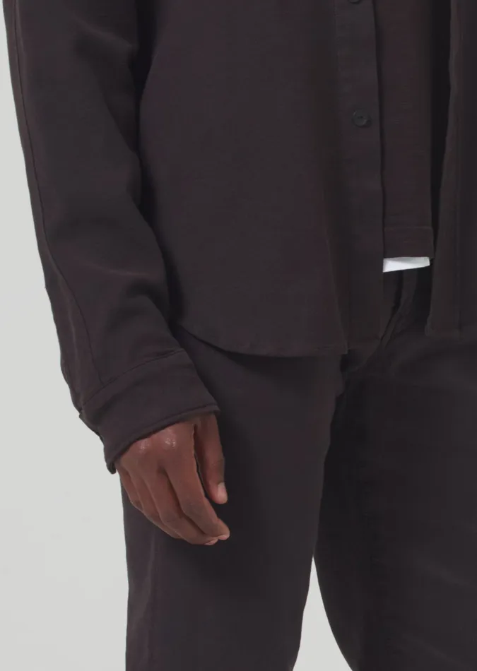 Men Pants Citizens Of Humanity Gage Slim Straight Stretch Linen In Barrister