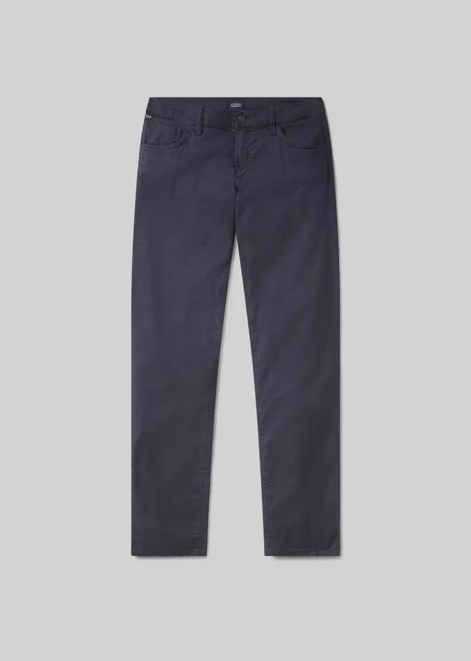Men Pants Citizens Of Humanity Gage Slim Straight Stretch Linen In Night Flight