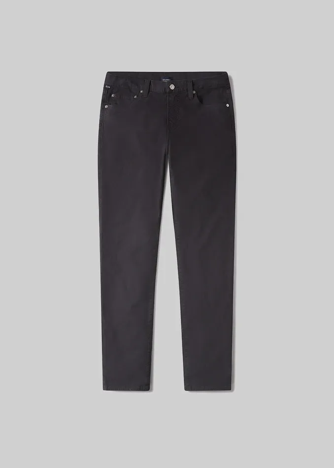 Men Pants Citizens Of Humanity London Tapered Slim Stretch Twill In Charcoal