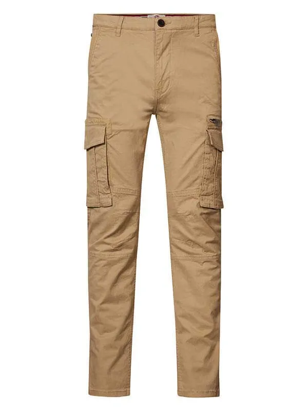 Men Pants Petrol Industries Cargo Trousers Wild Dessert