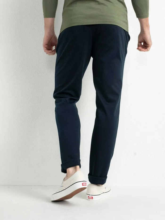 Men Pants Petrol Industries Comfortable Chinos Midnight Navy