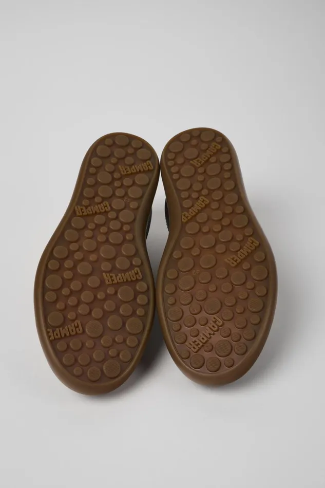 Men Pelotas Soller Brown Leather Sneakers Camper Sneakers Men Pelotas Soller Brown Leather Sneakers Camper Sneakers