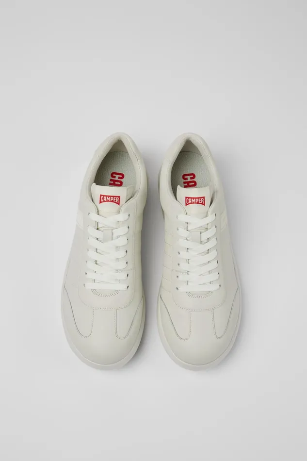 Men Pelotas XLite White Leather Sneakers Camper Sneakers Men Pelotas XLite White Leather Sneakers Camper Sneakers