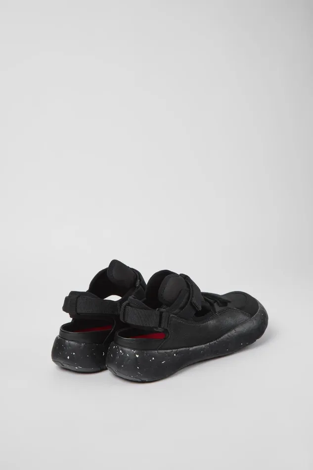 Men Peu Stadium Black Semiopen Sneakers Camper Sneakers