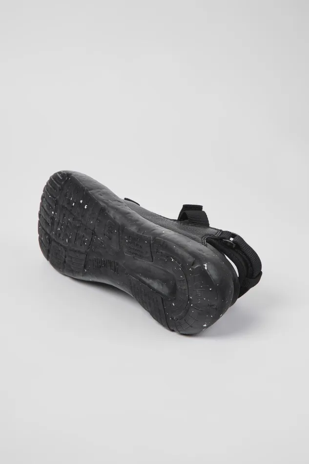 Men Peu Stadium Black Semiopen Sneakers Camper Sneakers