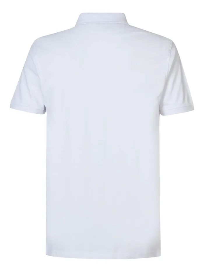 Men Polo Shirts Petrol Industries Polo Basic Bright White