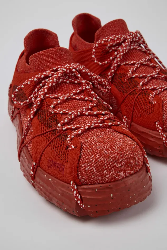 Men ROKU Red Sneaker Camper Sneakers