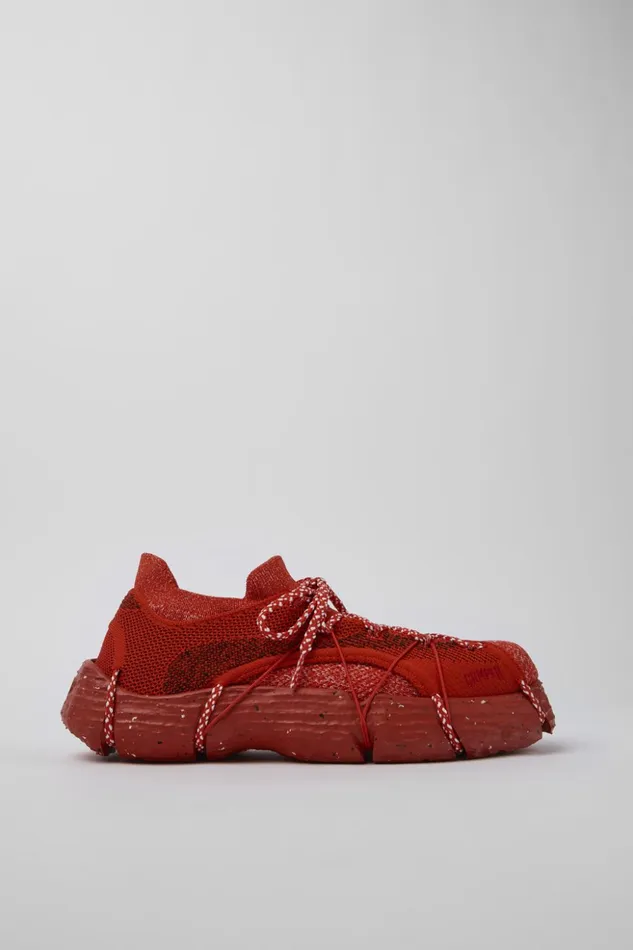 Men ROKU Red Sneaker Camper Sneakers