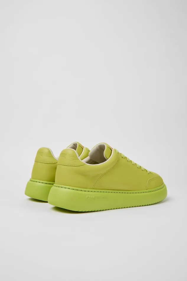 Men Runner K21 Green Leather Sneakers Camper Sneakers Men Runner K21 Green Leather Sneakers Camper Sneakers