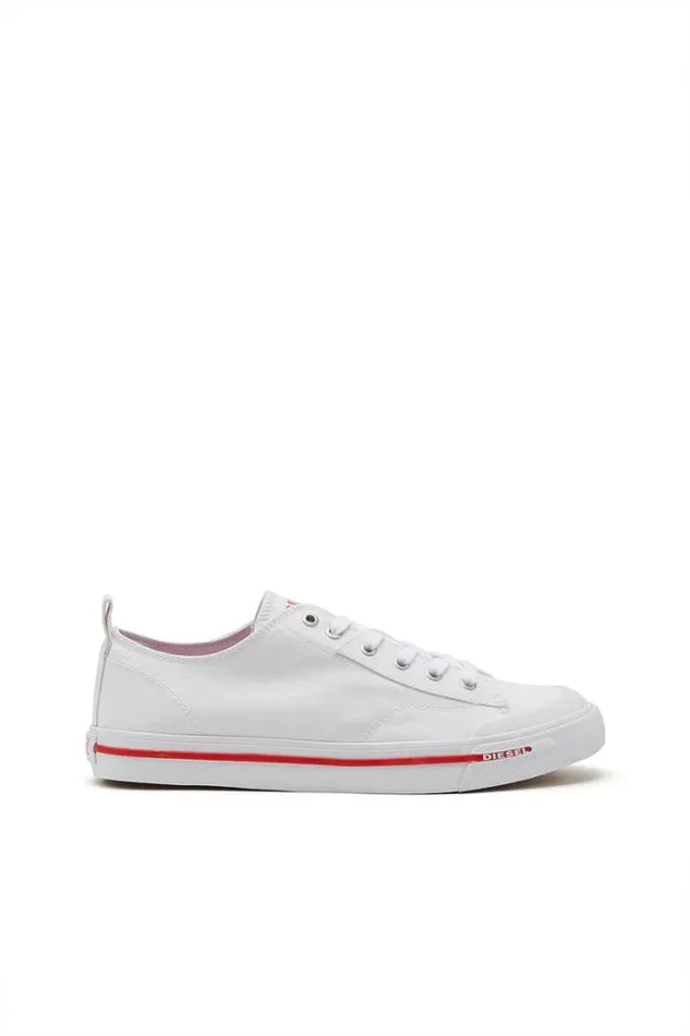 Men SAthos Low White Diesel Sneakers