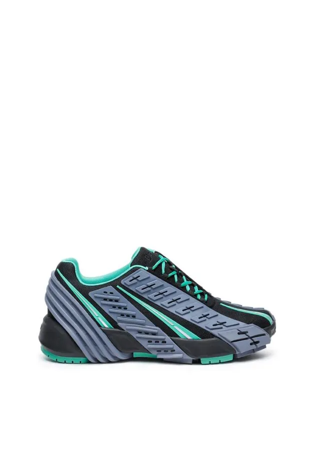 Men SPrototype Low Blackgrey Diesel Sneakers