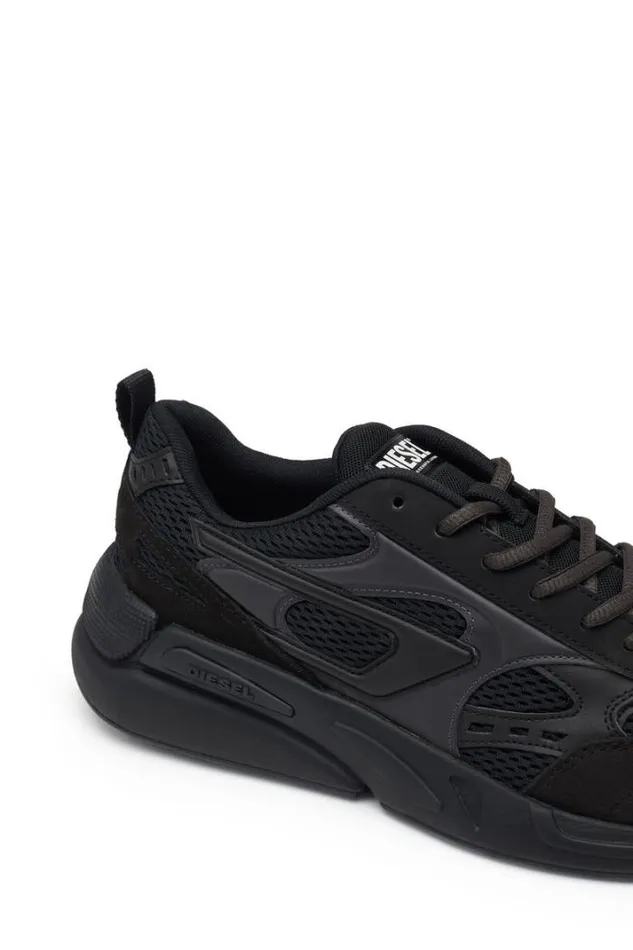 Men SSerendipity Sport Black Diesel Sneakers Men SSerendipity Sport Black Diesel Sneakers