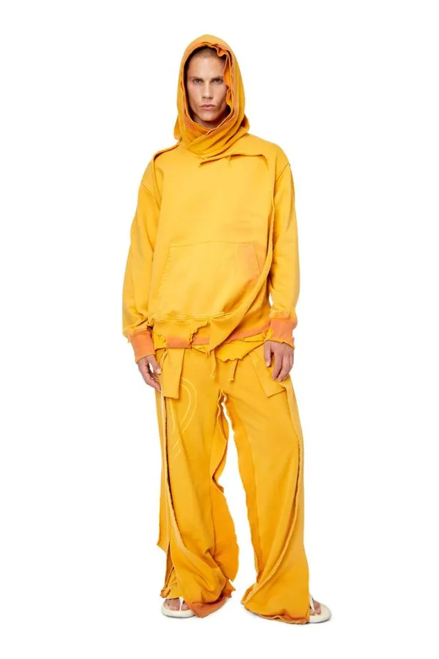 Men SStrahoop Yellow Diesel Sweaters