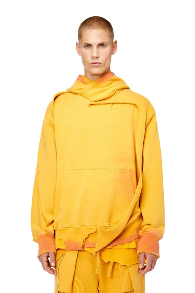 Men SStrahoop Yellow Diesel Sweaters Men SStrahoop Yellow Diesel Sweaters