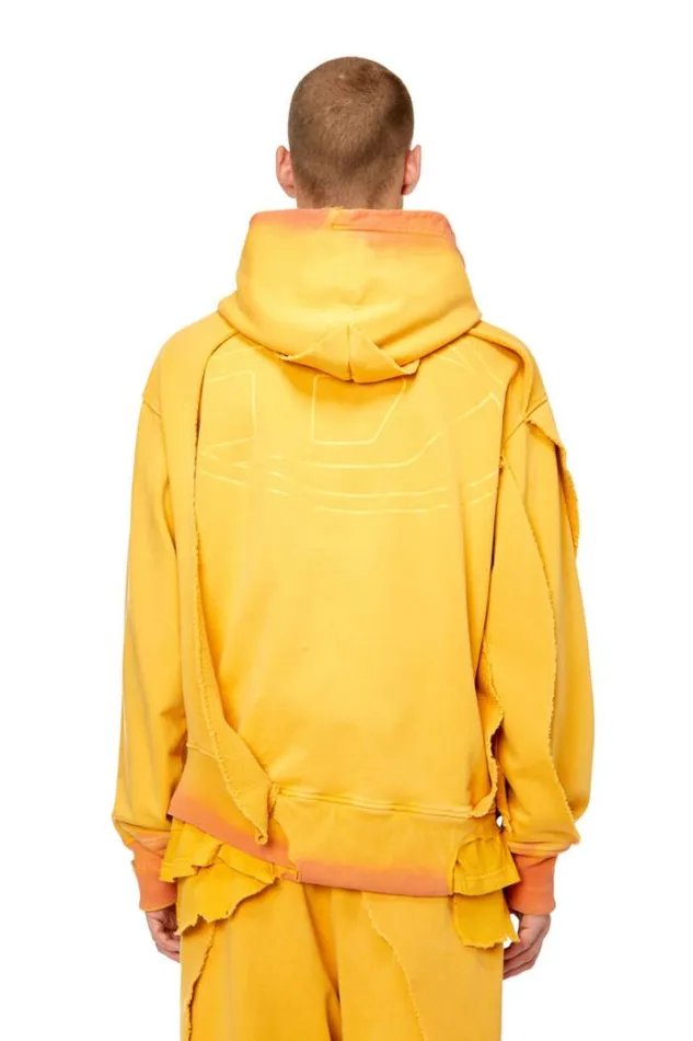 Men SStrahoop Yellow Diesel Sweaters Men SStrahoop Yellow Diesel Sweaters