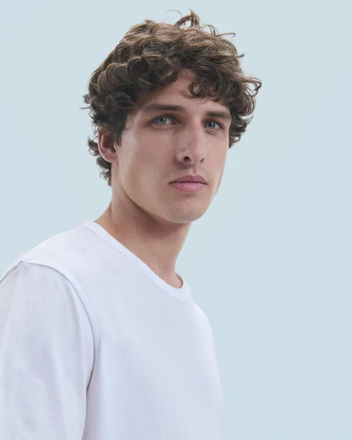 Men Shirts and TShirts From Future Crewneck Short Sleeve TShirt White