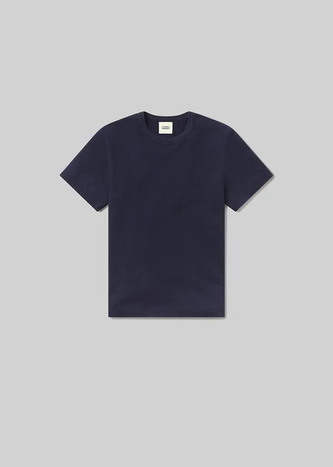 Men Shirts Citizens Of Humanity Everyday Short Sleeve Tee In Midnight