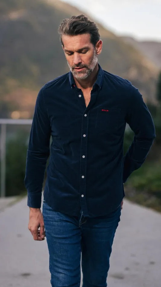 Men Shirts NZA New Zealand Auckland Dark Blue Stretch Cotton Shirt 8211 Winter Navy Men Shirts NZA New Zealand Auckland Dark Blue Stretch Cotton Shirt 8211 Winter Navy