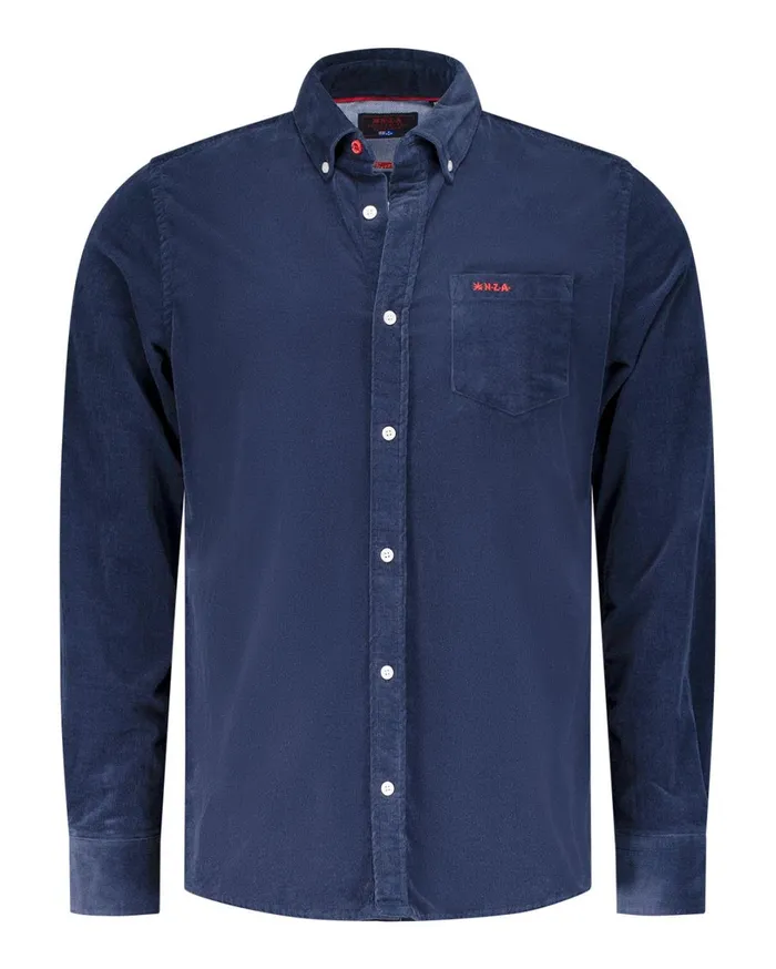 Men Shirts NZA New Zealand Auckland Dark Blue Stretch Cotton Shirt 8211 Winter Navy Men Shirts NZA New Zealand Auckland Dark Blue Stretch Cotton Shirt 8211 Winter Navy