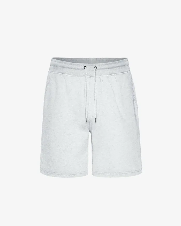 Men Shorts Colorful Standard Classic Organic Sweatshorts Snow Melange