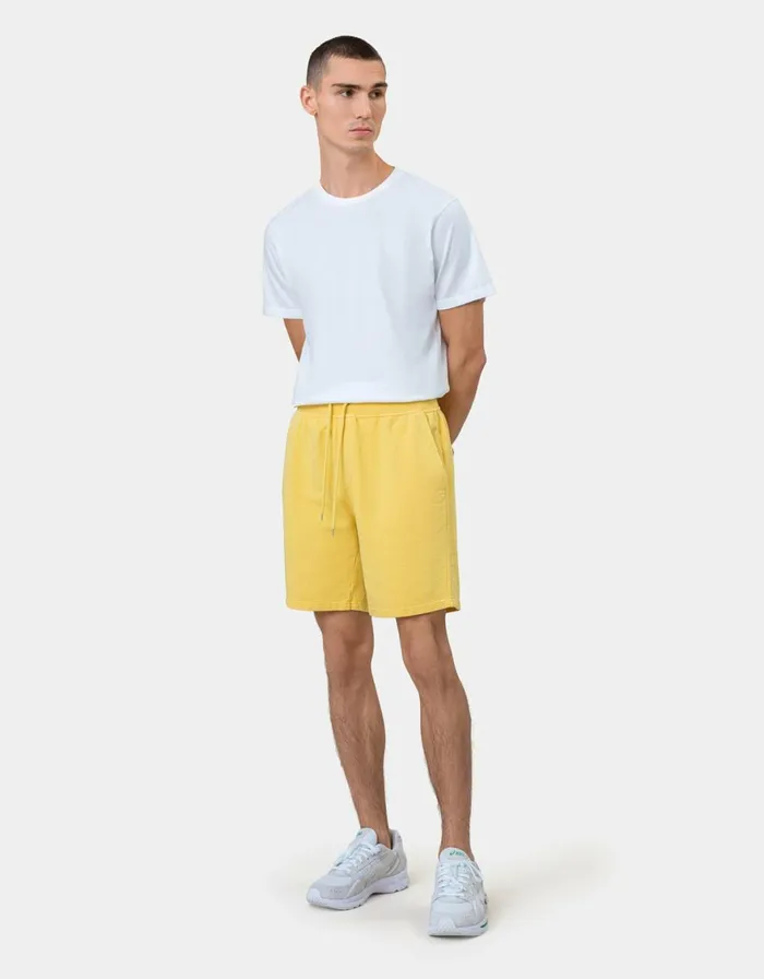 Men Shorts Colorful Standard Classic Organic Sweatshorts Snow Melange