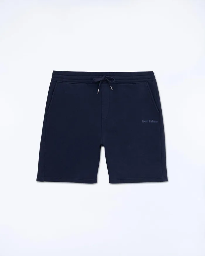 Men Shorts From Future Straight Shorts Washed Navy