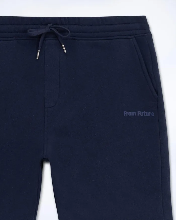 Men Shorts From Future Straight Shorts Washed Navy