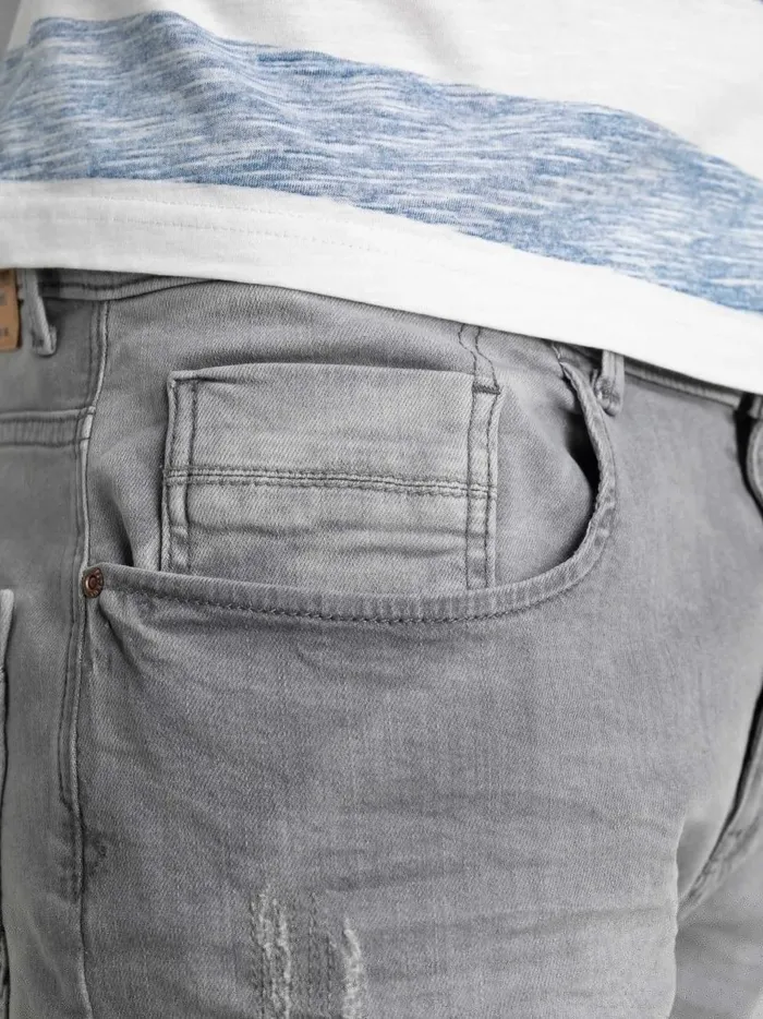 Men Shorts Petrol Industries Blizzard Denim Shorts Burnout