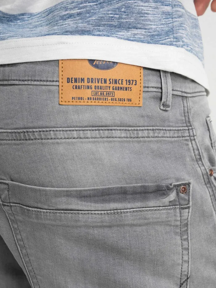 Men Shorts Petrol Industries Blizzard Denim Shorts Burnout