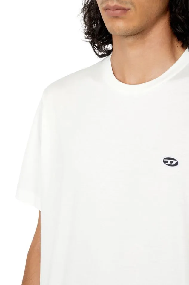 Men TJustDovalPj White Diesel Tshirts Men TJustDovalPj White Diesel Tshirts