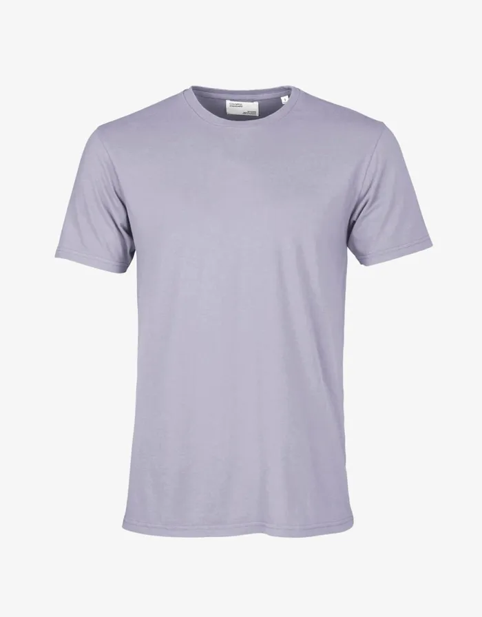 Men TShirts Colorful Standard Classic Organic Tee Purple Jade